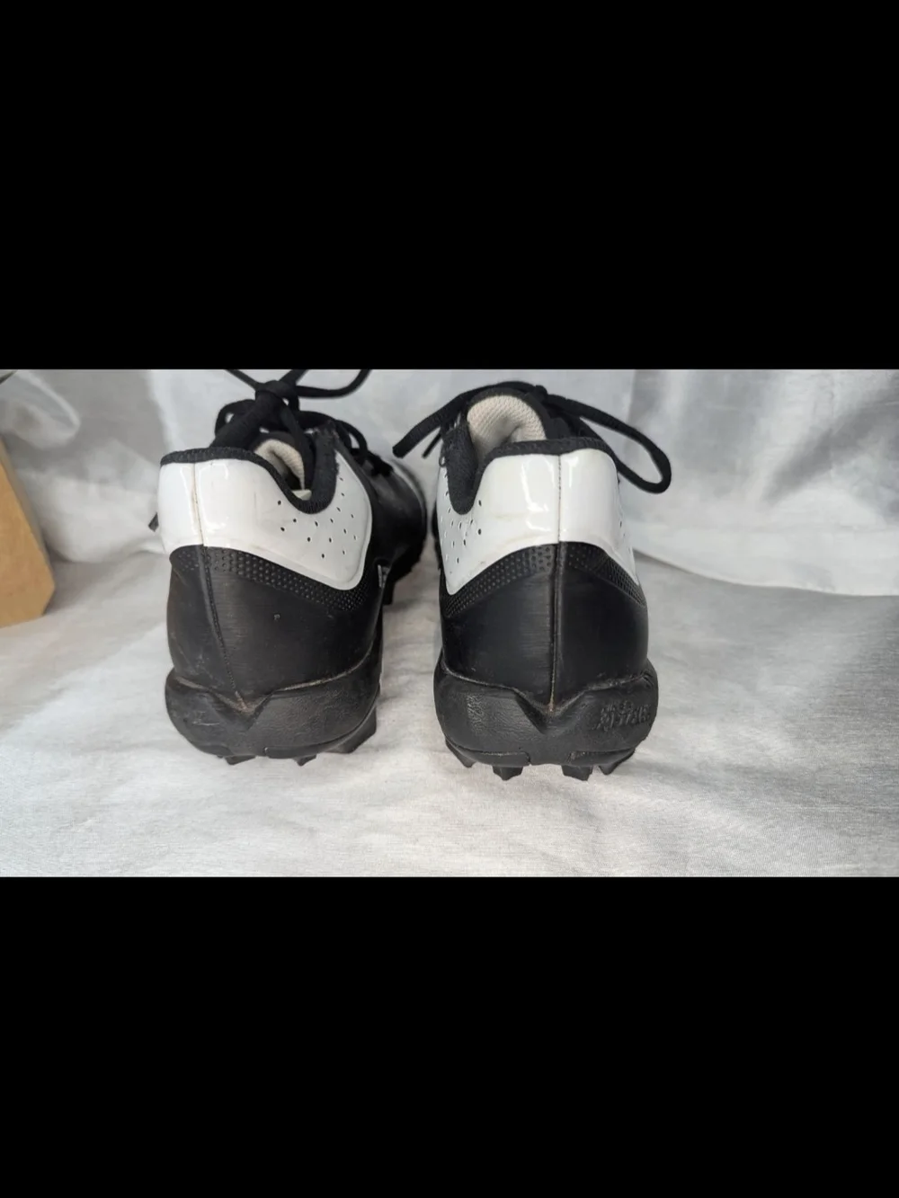 Nike Men's Baseball/Softball Cleats Black/White US 8 Medium